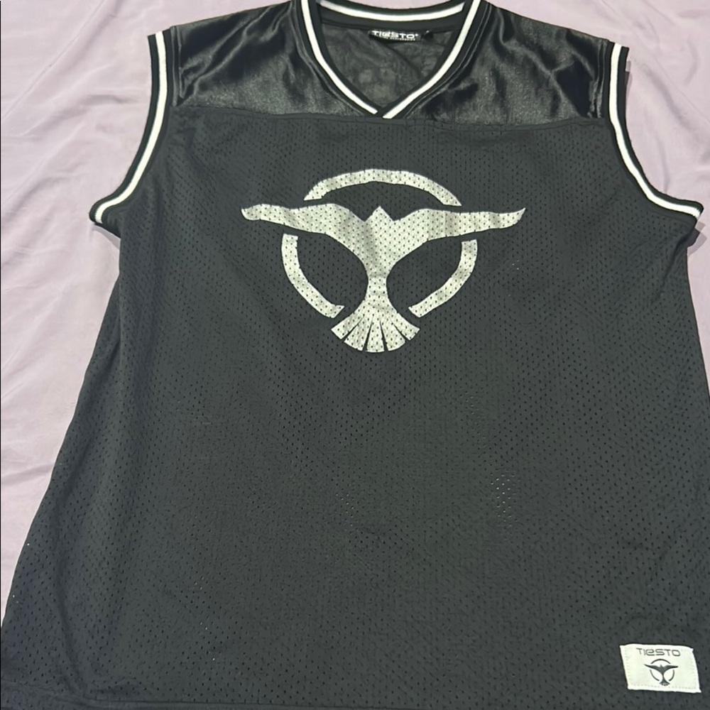 Black Women's Tiesto Basketball Jersey